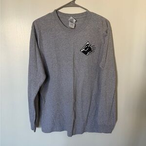 Gray Big Bear Long Sleeve Shirt